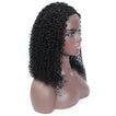 Tami Jerry Curl Human Hair Lace Closure Wig Natural Black