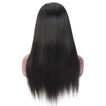 Tara Straight Human Hair Full Lace Wig Natural Black 180% Density