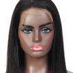 Tara Straight Human Hair Full Lace Wig Natural Black 180% Density