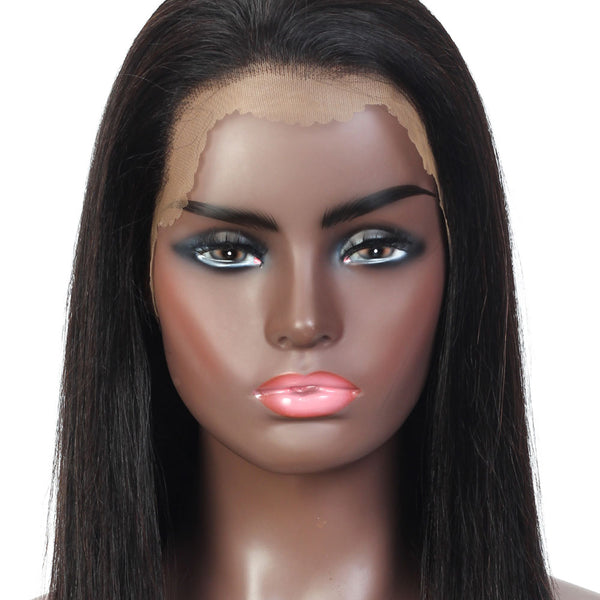 Tara Straight Human Hair Lace Front Wig Natural Black